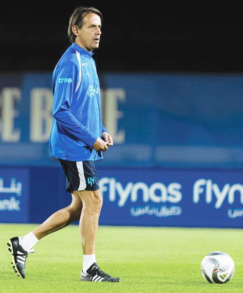 إنزاغي يعدل برنامج الهلال ويمدد إجازة لاعبيه 