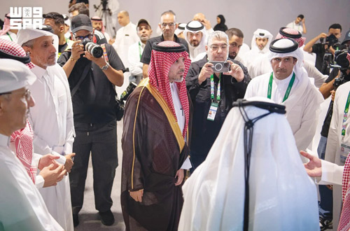 وكيل وزارة الرياضة للإعلام يفتتح المركز الإعلامي لـ«خليجي27» 