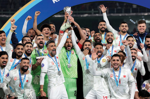  المنتخب البحريني حامل اللقب ويأمل بالحفاظ عليه
