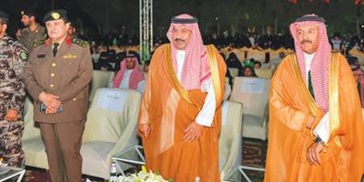 محافظ المجمعة يرعى احتفال الأهالي باليوم الوطني الذي أقامته البلدية 