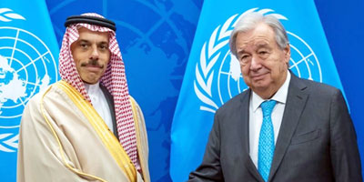 وزير الخارجية يعلن دعم المملكة لمركز الأمم المتحدة لمكافحة الإرهاب بـ«6» ملايين دولار 