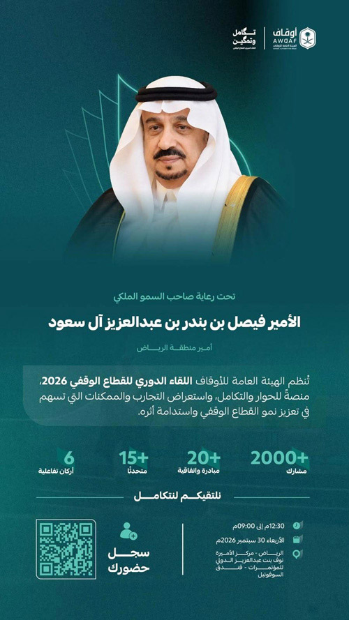 برعاية أمير منطقة الرياض 