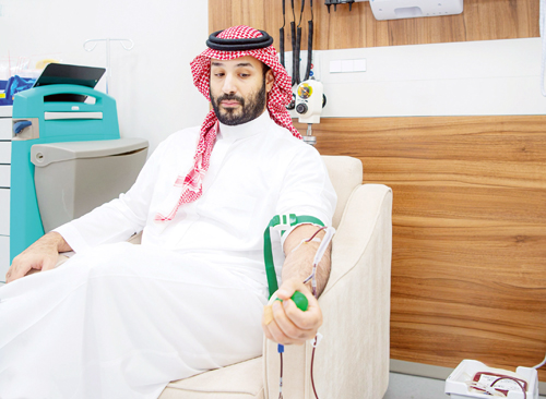 في بادرة وطنية كريمة تجسد مواصلة اهتمامه بالعمل الإنساني وتعزيز صحة المجتمع 