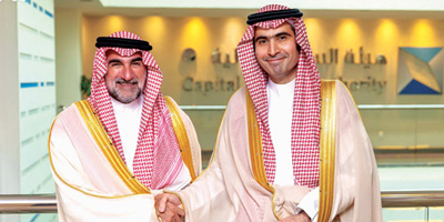 رئيس هيئة السوق المالية يلتقي محافظ صندوق الاستثمارات العامة 