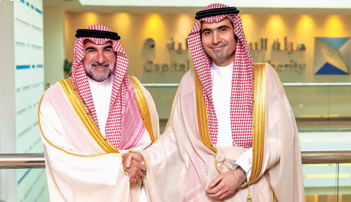 رئيس هيئة السوق المالية يلتقي محافظ صندوق الاستثمارات العامة 