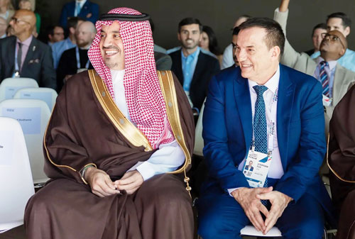 الأمير فهد بن جلوي يشهد افتتاح مؤتمر سبورت 