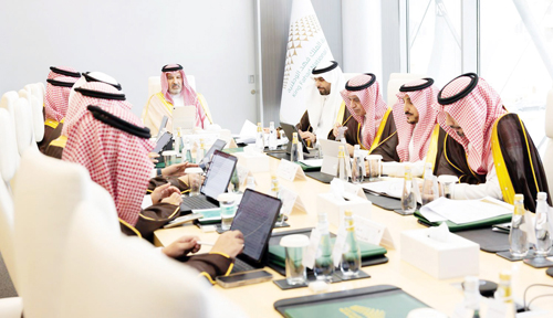 الأمير فيصل بن سلمان يرأس اجتماع مجلس أمناء مكتبة الملك فهد الوطنية 