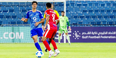 نيوم يهزم شعب حضرموت في دوري أبطال الخليج 