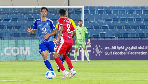 نيوم يهزم شعب حضرموت في دوري أبطال الخليج 