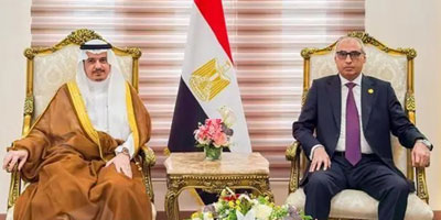 رئيس مجلس الدولة المصري يستقبل رئيس ديوان المظالم 