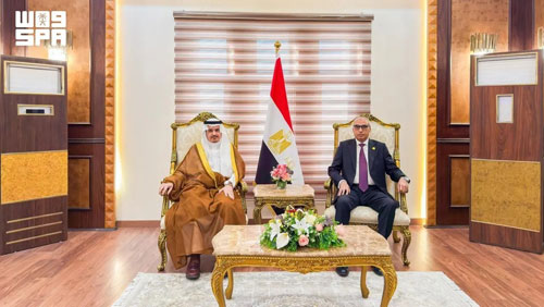 رئيس مجلس الدولة المصري يستقبل رئيس ديوان المظالم 