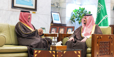 نائب أمير منطقة الرياض يطّلع على جهود البيئة والمياه والزراعة 