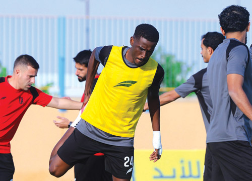 من تدريبات العروبة الأخيرة
