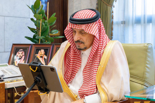 سموه خلال الفعالية
