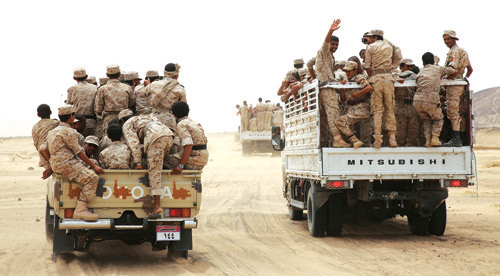 شبوة.. ضبط خلية حوثية وشاحنة أسلحة 