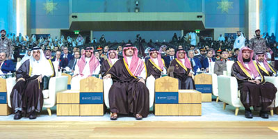 وزير الداخلية رعى الحفل السنوي لجامعة نايف الأمنية 