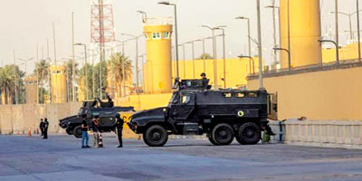 السفارة الأمريكية: إحباط هجوم بمسيّرتين على المنطقة الخضراء في بغداد 