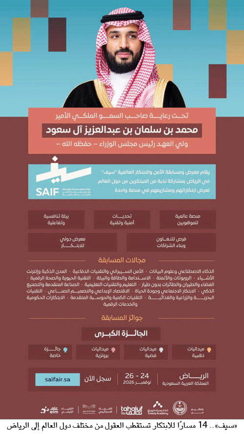 تحت رعاية سمو ولي العهد 