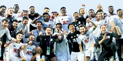 الفيصلي يفوز على أبها بهدف فلافيو 